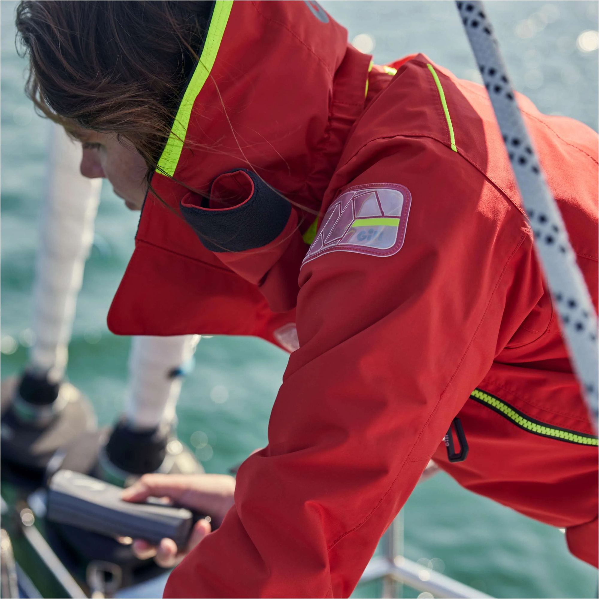 2026 Gill Womens OS2 Offshore Jacket OS26JW - Red